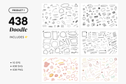 【50%】 BIG SALE Doodle BUNDLE, an Object Graphic by Pinkbrush (Thumbnail 3 of 8)