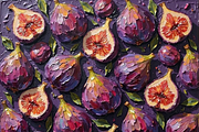 Tropical, Summer Fruit Oil Painting, a Food Illustration by PLUM&FIGS (Thumbnail 21 of 22)