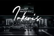 Inkeris - A script, a Script Font by portype (Thumbnail 1 of 8)