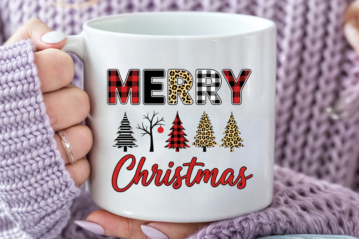 Merry Christmas PNG, an Illustration by Black Bird Studio (Photo 3 of 4)