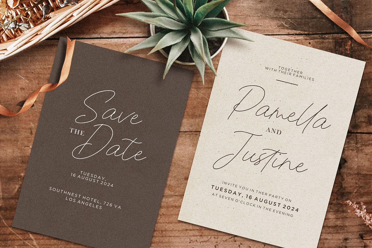 Jemaritta Signature, a Handwritten Font by Allouse Studio (Photo 7 of 10)