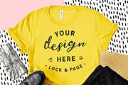 Bella Canvas 3001 Graphic Mockups, a Shirt Mockup by lock and page (Thumbnail 49 of 65)