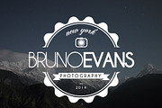 Premium Photography Hipster Logo, a Branding & Logo Template by SweetShutterStyle (Thumbnail 1 of 5)