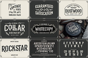 Vintage Font Bundle 4, a Symbol Font by Vintage Division (Thumbnail 11 of 12)