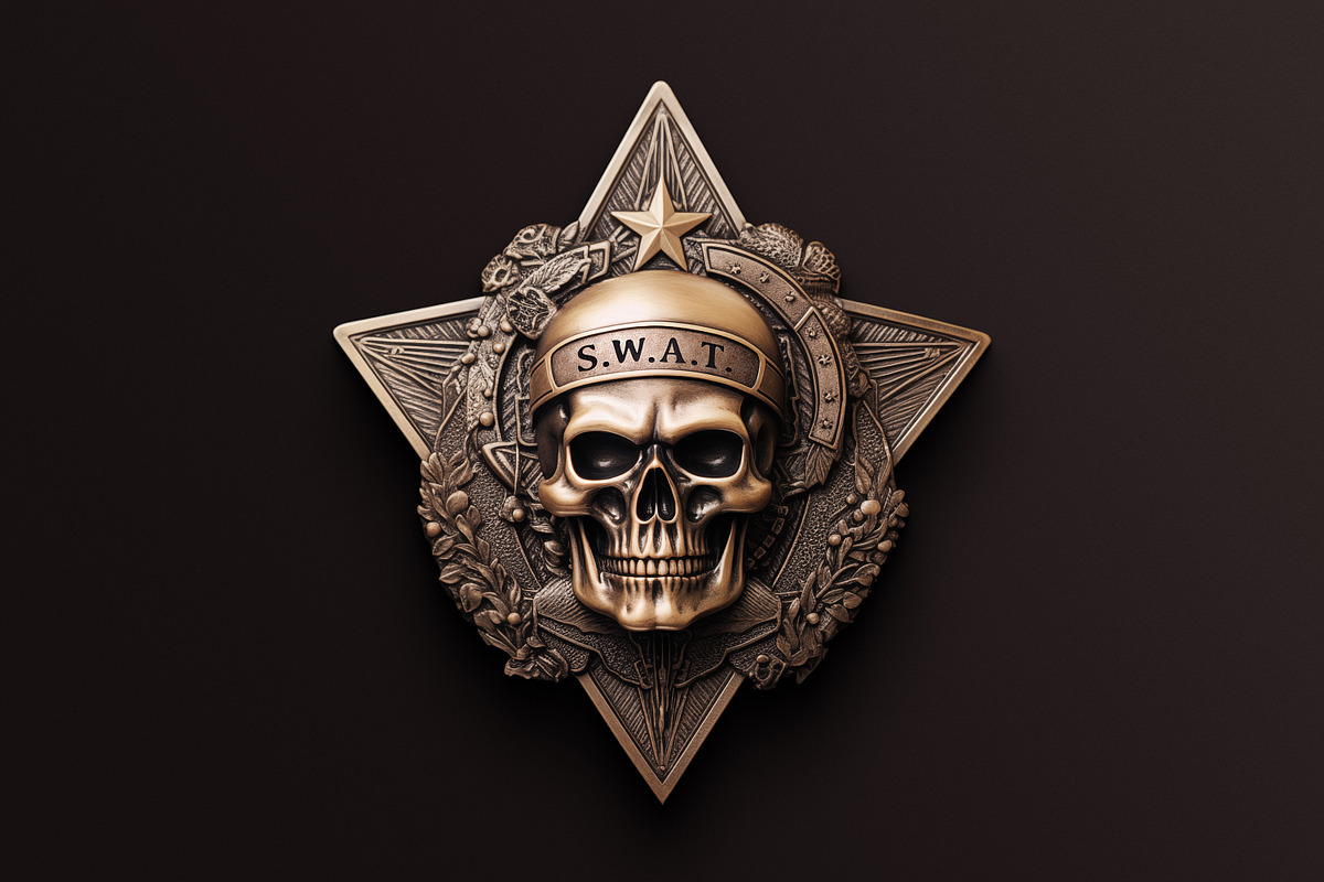 Police / Army / Sheriff Metal Badges, an Object Graphic by Hyperpix Productions (Photo 7 of 21)