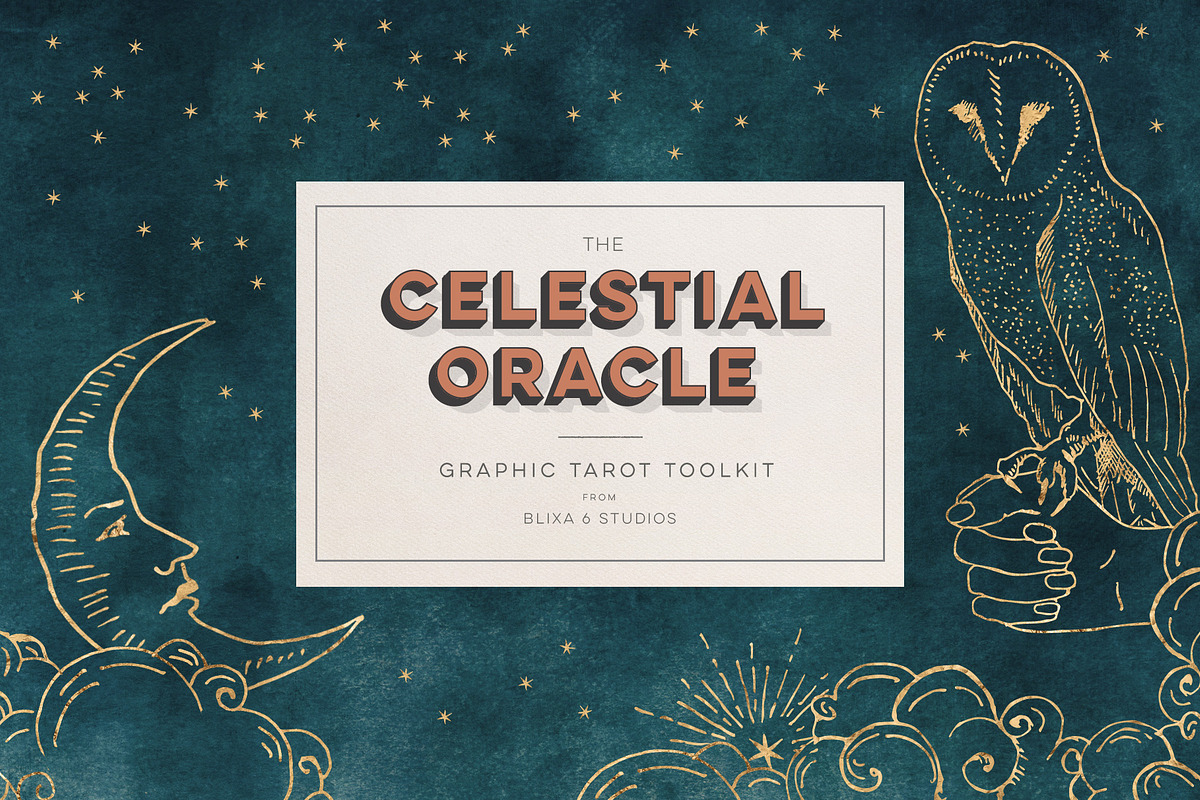 Cosmic Astrology, Magic & Tarot Set, an Object Graphic by Blixa 6 Studios (Photo 44 of 68)