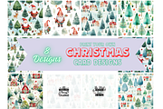Christmas Card Design Bundle 18, a Card Template by Jay Major Designs (Thumbnail 1 of 10)