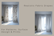 Curtain Mockup Set – 5 PSD Scenes, a Household Mockup by Vika_Softlife (Thumbnail 5 of 9)