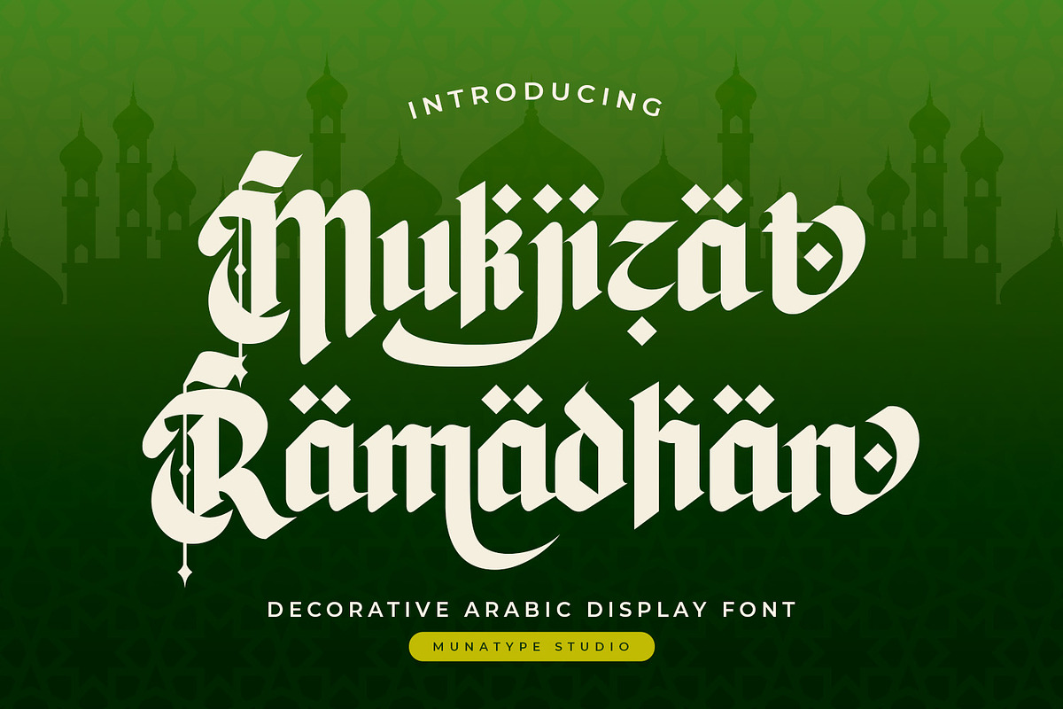 Mukjizat Ramadhan, a Handwritten Font by Umitype (Photo 1 of 10)