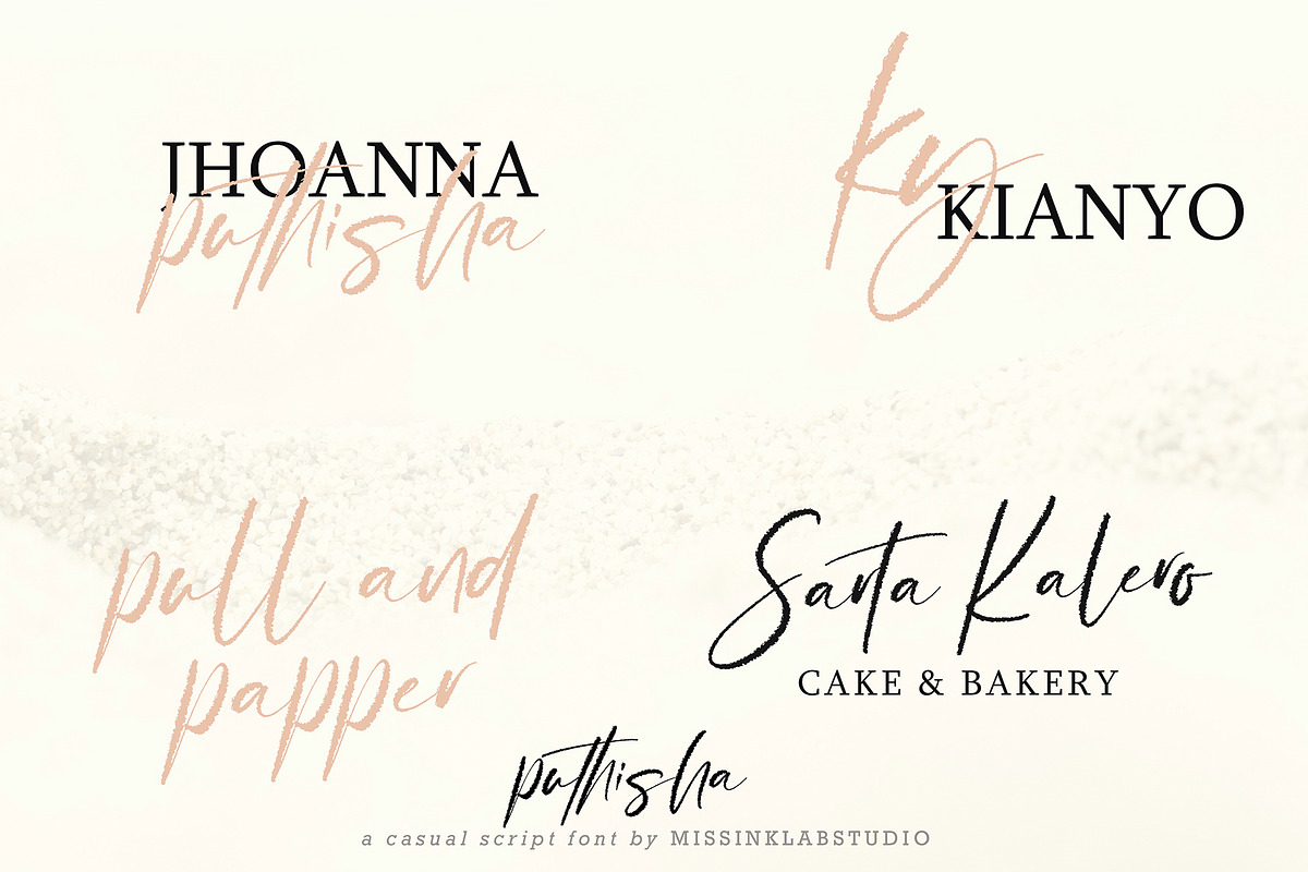 Puthisha Black Friday, a Script Font by pineungtype (Photo 8 of 9)