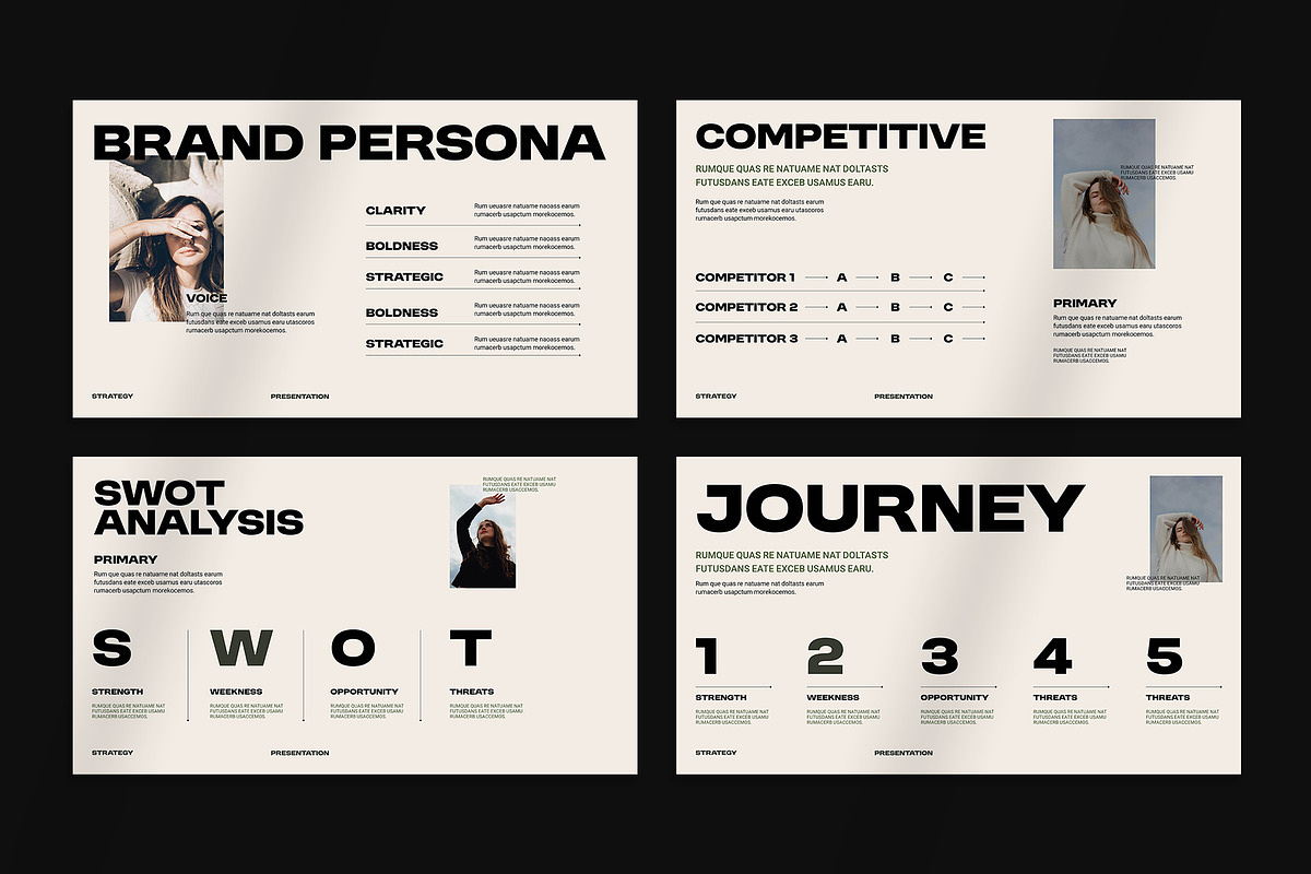Brand Strategy Presentation Template, a Presentation Template by Oriofix (Photo 7 of 9)