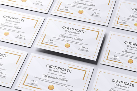 Certificate Mockup