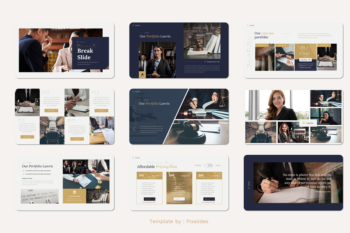 Law and Firm Keynote, a Presentation Template by Pixslides (Photo 4 of 5)