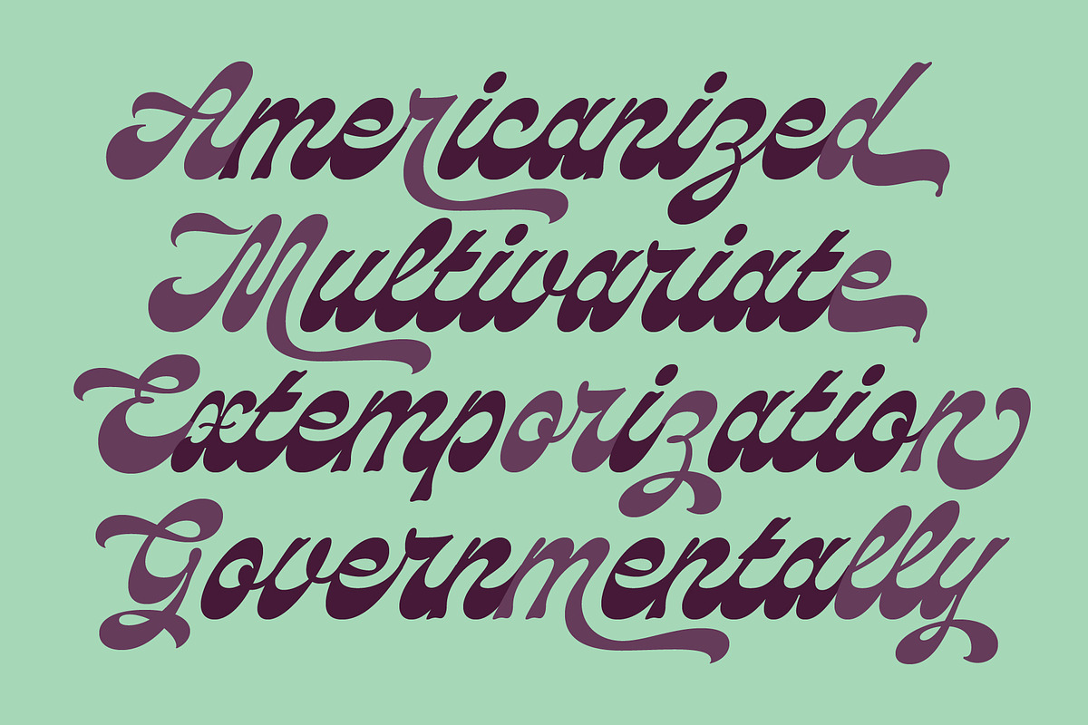 TNSC Olivian - Vintage Bold Script, a Script Font by The Native Saint Club (Photo 2 of 15)