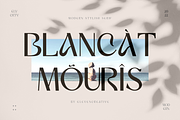 Blancat Mouris Serif, a Serif Font by Typegoals Studio (Thumbnail 1 of 9)
