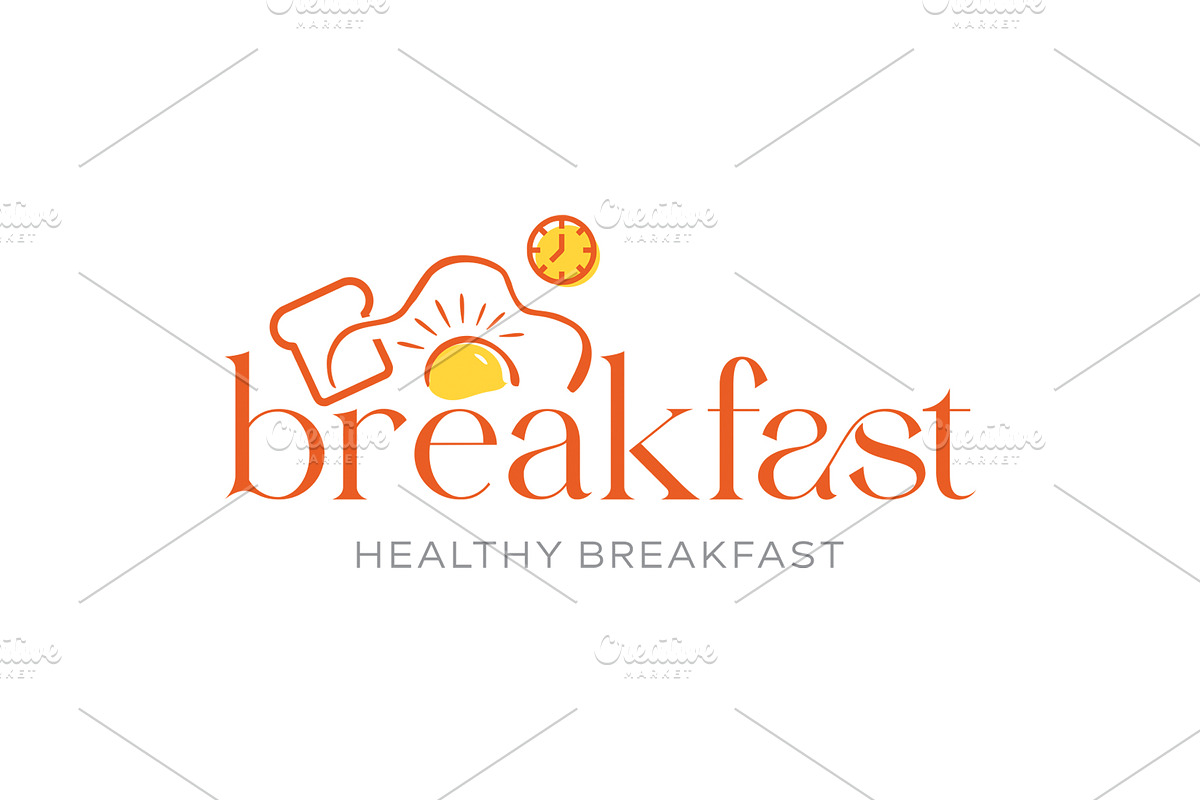 Breakfast Icon Vector Logo Design, a Branding & Logo Template by Imran Haroon