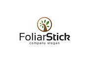 Foliar Stick Logo, a Branding & Logo Template by EmilGuseinov (Thumbnail 2 of 2)