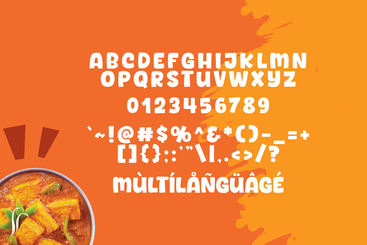 Savory Curry, a Sans Serif Font by khurasan (Photo 4 of 4)