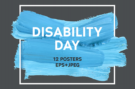 12 World Disability Day Posters