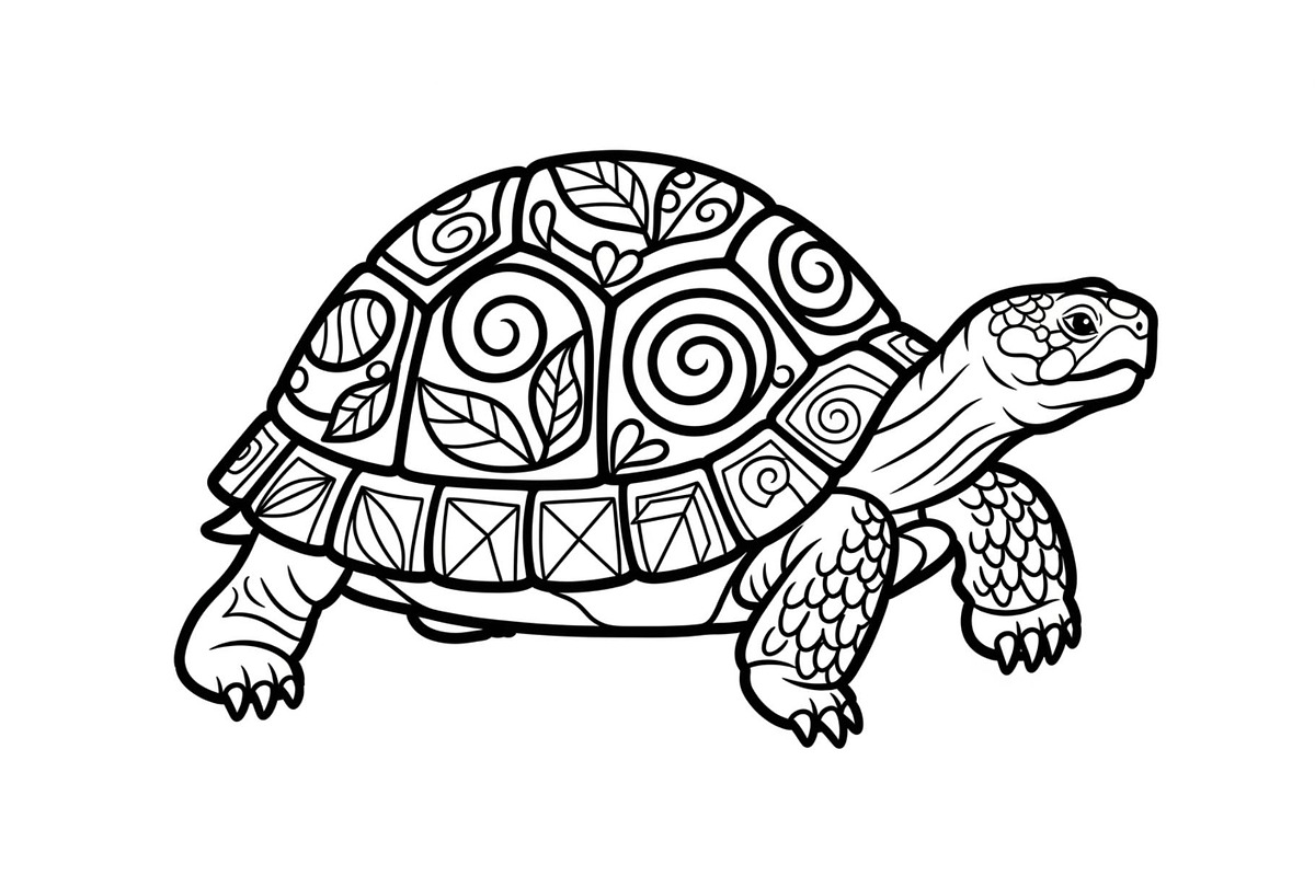 Turtle Line Art Illustration Bundle, an Illustration by Creativeshirt (Photo 41 of 48)