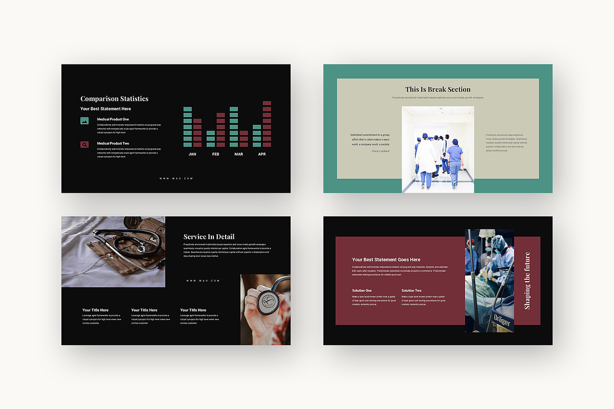 Mao : Medical Biz Plan Google Slides, a Presentation Template by Punkl Camp (Photo 11 of 16)