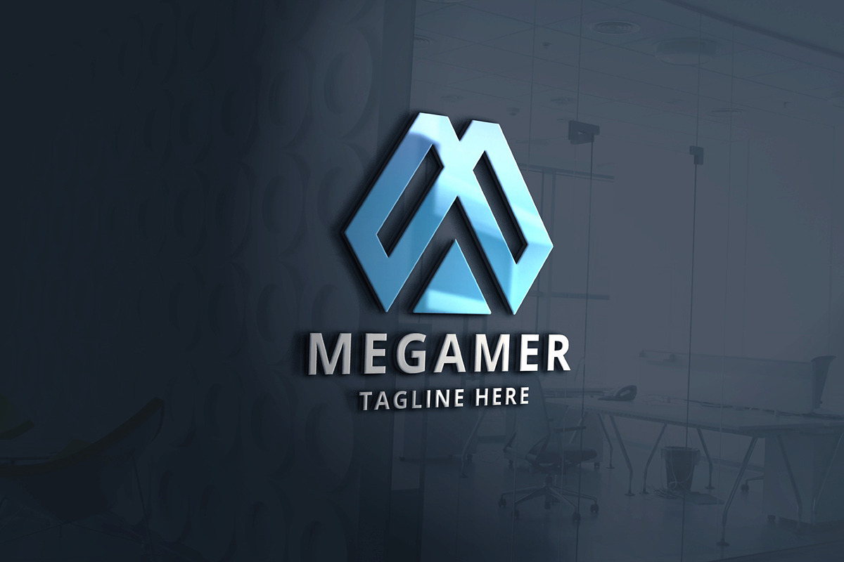 Me Gamer Letter M Logo, a Branding & Logo Template by Design_Planet (Photo 2 of 6)