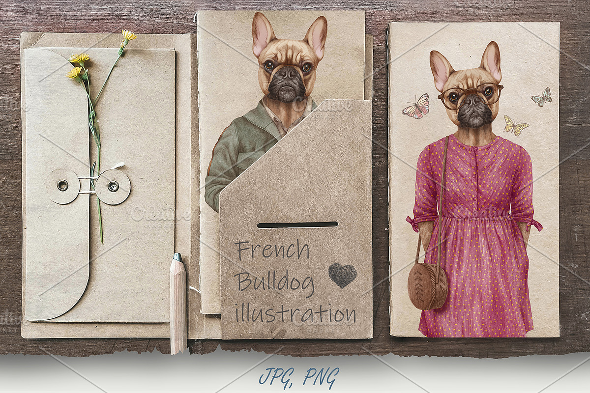 Cat & Dogs // lifestyle // fashion, an Animal Illustration by Victoria_Novak (Photo 2 of 4)