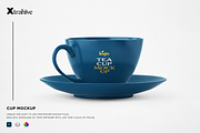 Tea Cup Mockup, a Cups & Container Mockup by Xtrahive (Thumbnail 1 of 2)
