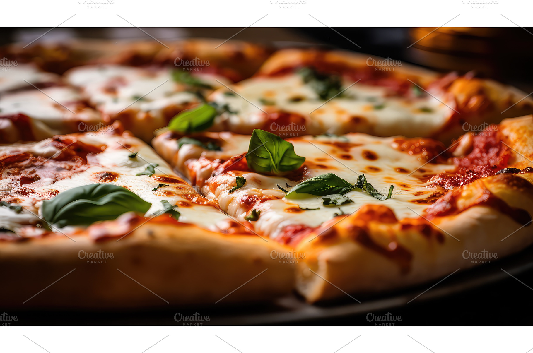 cheese margarita pizza food ai, a Background Photo by pikepicture