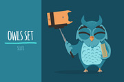 owl set, an Illustration by adi katz (Thumbnail 3 of 4)