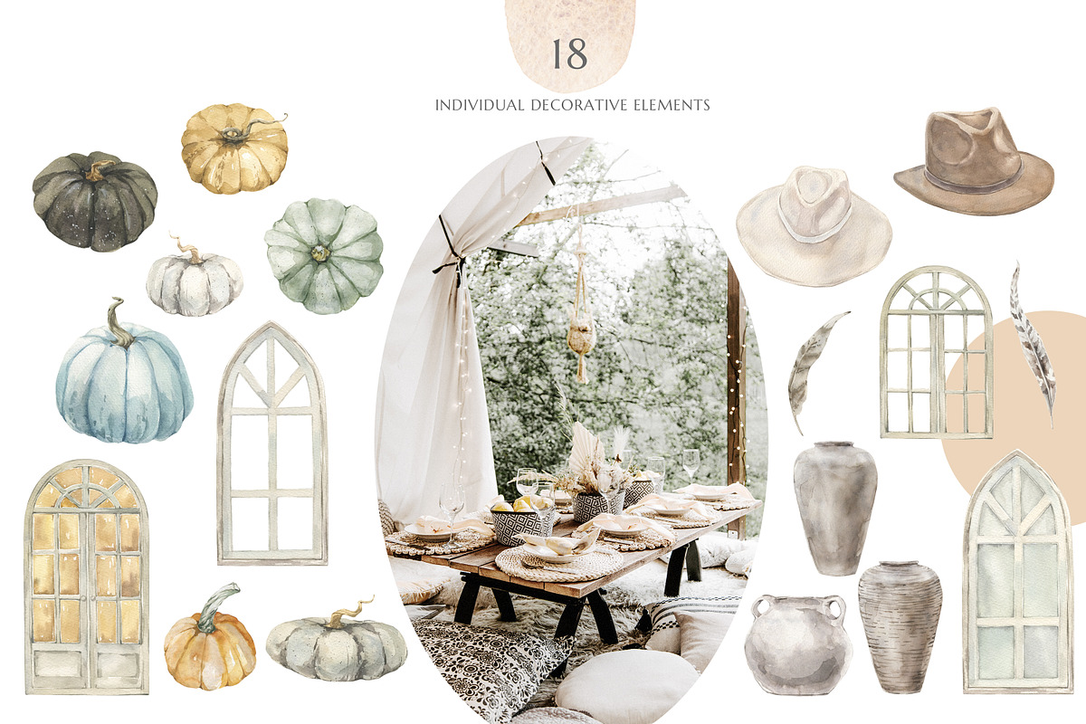 Inspiring Season Abstract & Floral, an Illustration by Cat In Colour (Photo 5 of 13)