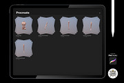 Procreate 3d Models (4K) Bundle, a Brush Add-On by Luuuka studio (Thumbnail 3 of 10)