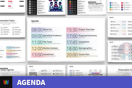 Agenda Meeting PowerPoint Templates