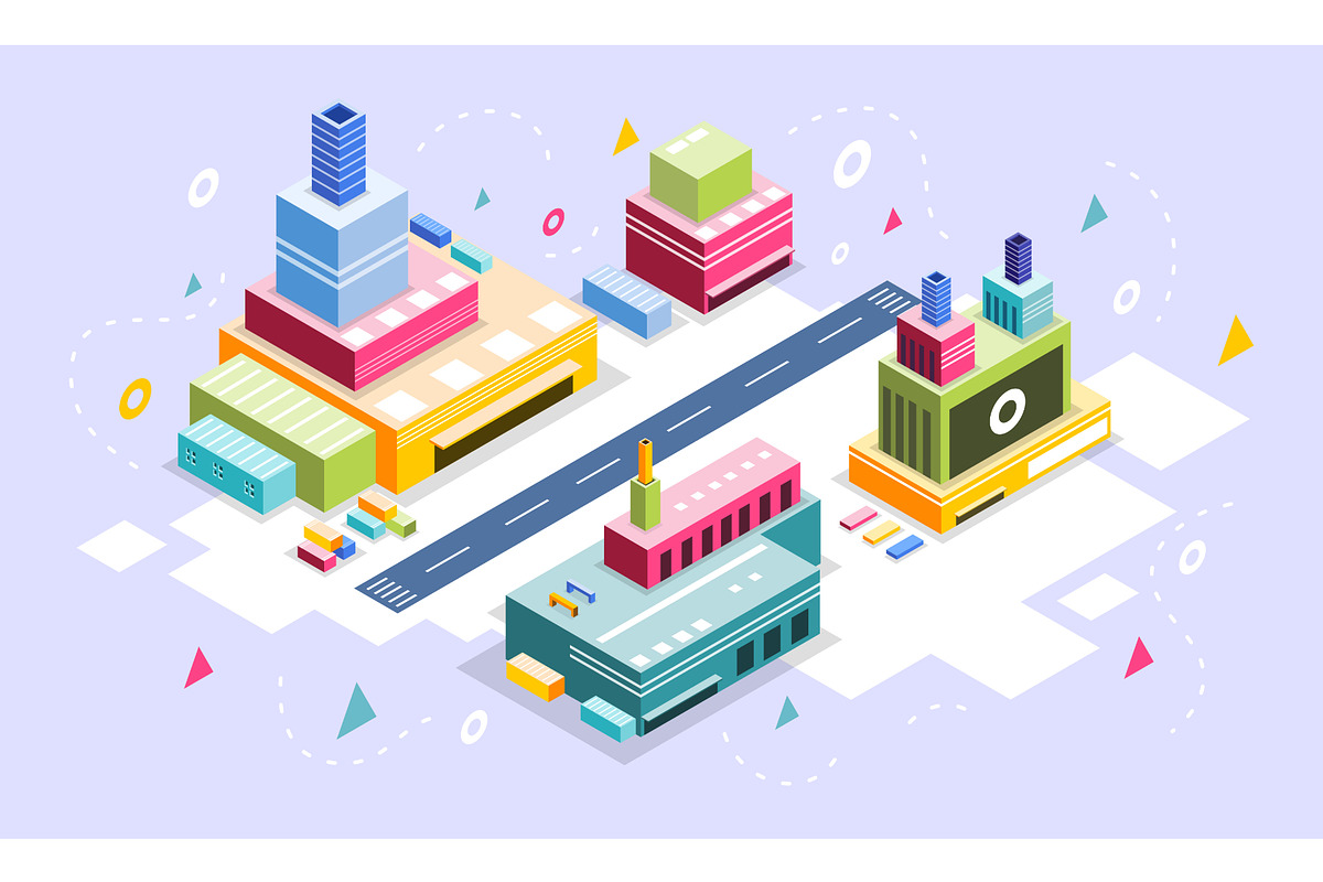isometric business vector bundle, an Object Illustration by foxndeer (Photo 4 of 4)