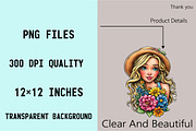 Watercolor Bright Summer Clipart Bun, an Illustration by SVGArt (Thumbnail 9 of 9)