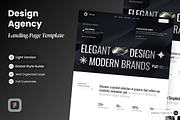 Forma - Design Agency Landing Page, a Landing Page Template by SLAB! Design (Thumbnail 1 of 4)