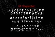 Harmonster | Spooky Handwritten, a Serif Font by Forberas Club (Thumbnail 6 of 7)