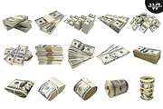 MONEY PACKS Isolated Elements, an Object Graphic by WG DESIGN (Thumbnail 2 of 5)