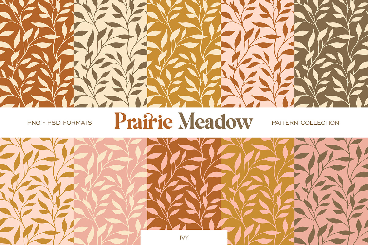 Prairie Meadow Cottagecore Patterns, a Pattern Graphic by Eclectic Anthology (Photo 13 of 13)