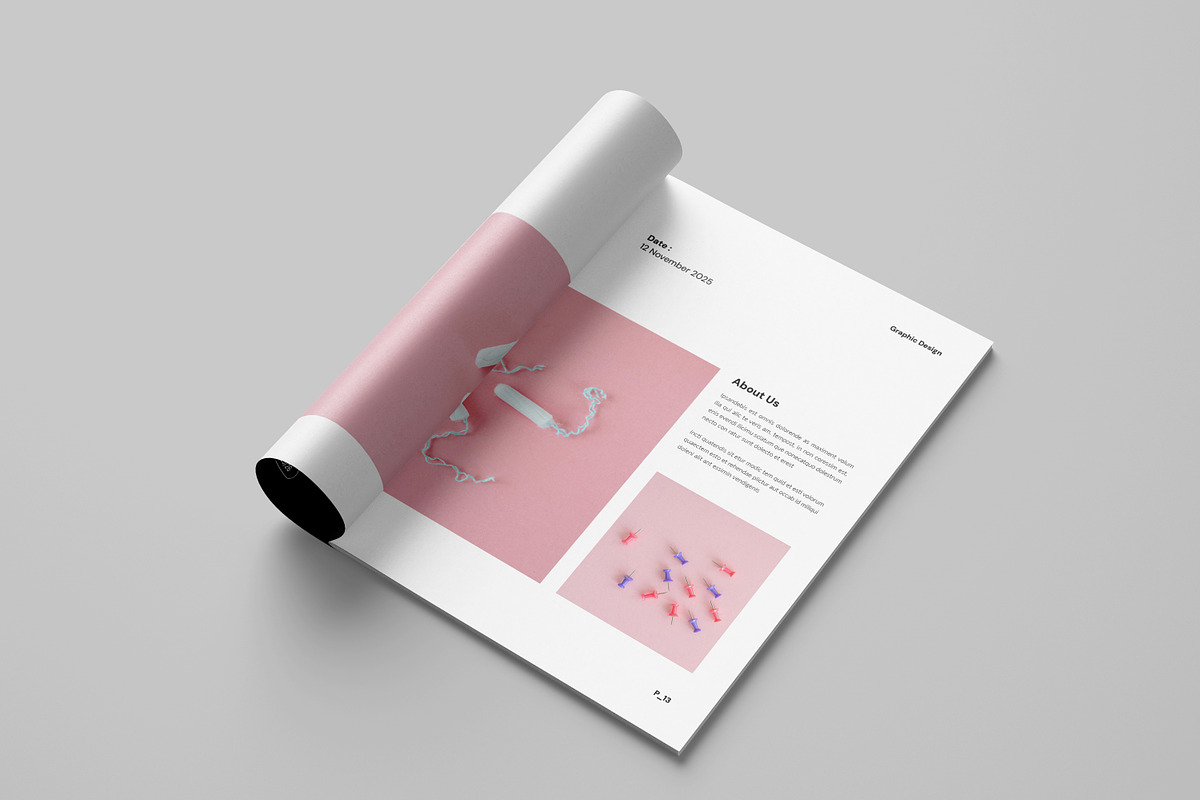 Creative Portfolio Brochure Template, a Brochure Template by Spark_Creative (Photo 7 of 14)
