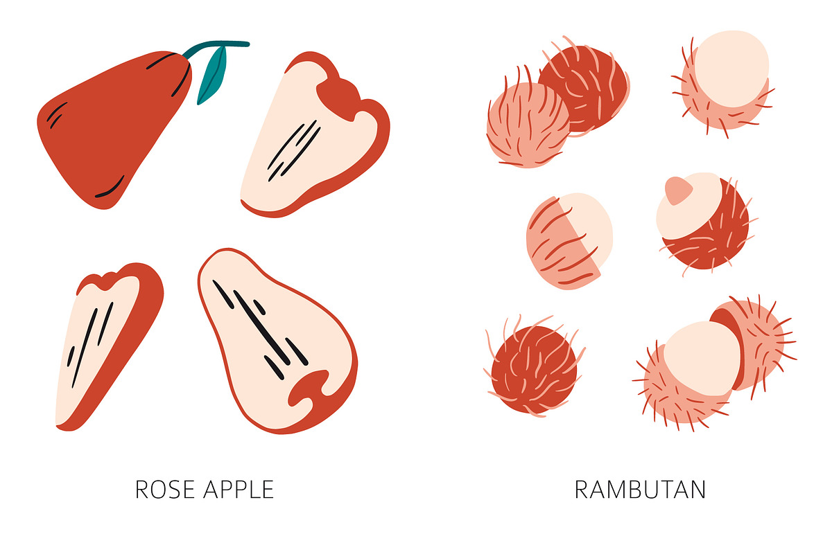 TROPICAL PARADISE patterns and friut, a Pattern Graphic by Lena Nikolaeva (Photo 14 of 16)