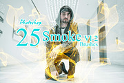 Smoke Photoshop Brushes, a Brush Add-On by MRI STUDIO (Thumbnail 1 of 9)