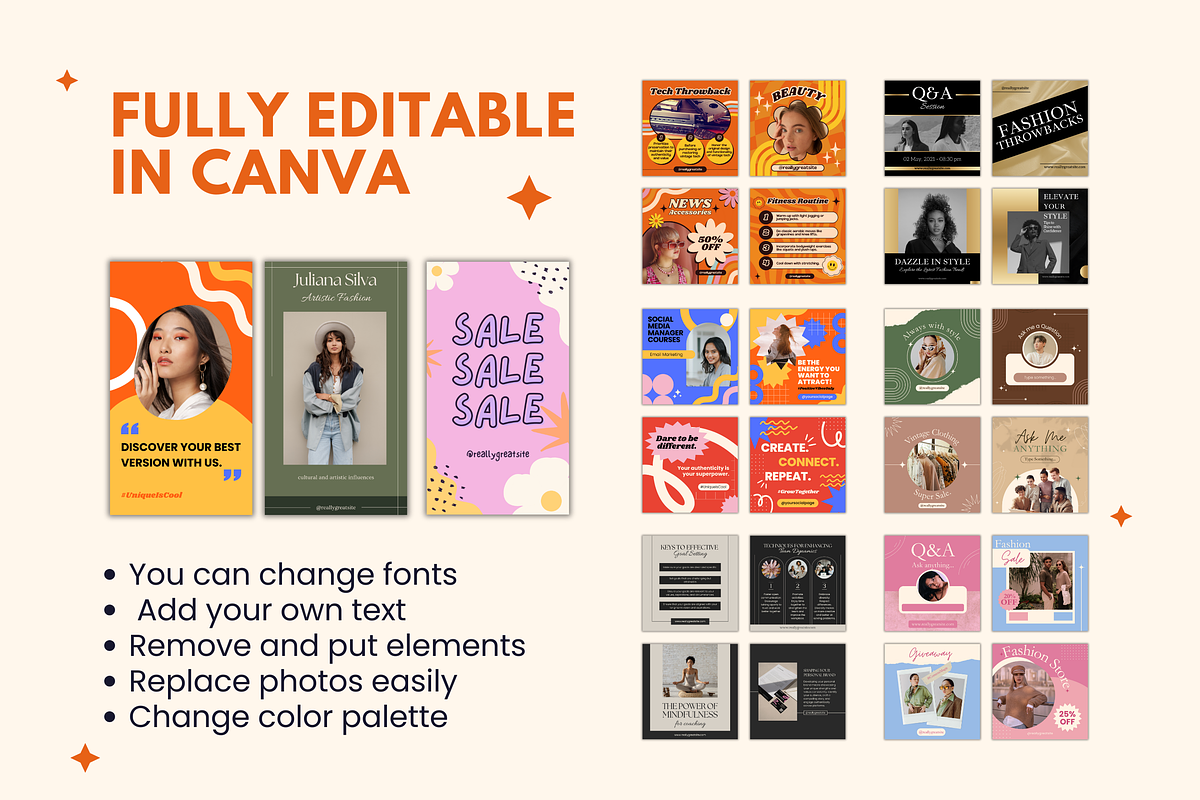 4,400+ Social Media Templates Bundle, a Templates & Theme by TemplateCastleStore (Photo 8 of 9)