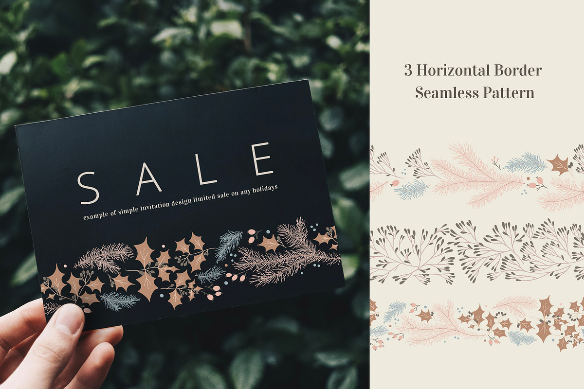 Christmas Watercolor Design, an Object Graphic by Folkheart (Photo 8 of 14)