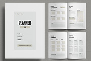 Planner Template Layout, a Stationery Template by ContestDesign (Thumbnail 1 of 7)