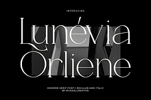 Lunévia Orliene Modern Serif