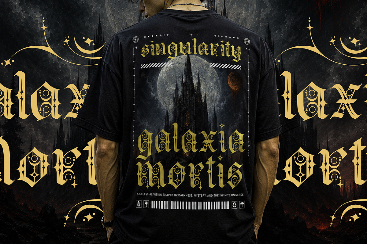 Orbit Magika Typeface, a Blackletter Font by alit design (Photo 7 of 17)