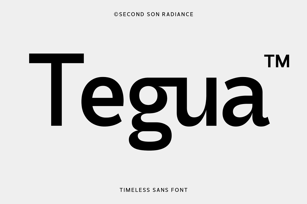 SS Tegua - Modern Sans Font, a Font by Typocracy Studio (Photo 1 of 15)