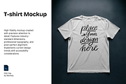 Men’s T-Shirt Mockup PSD, a Shirt Mockup by mockeyai (Thumbnail 1 of 3)