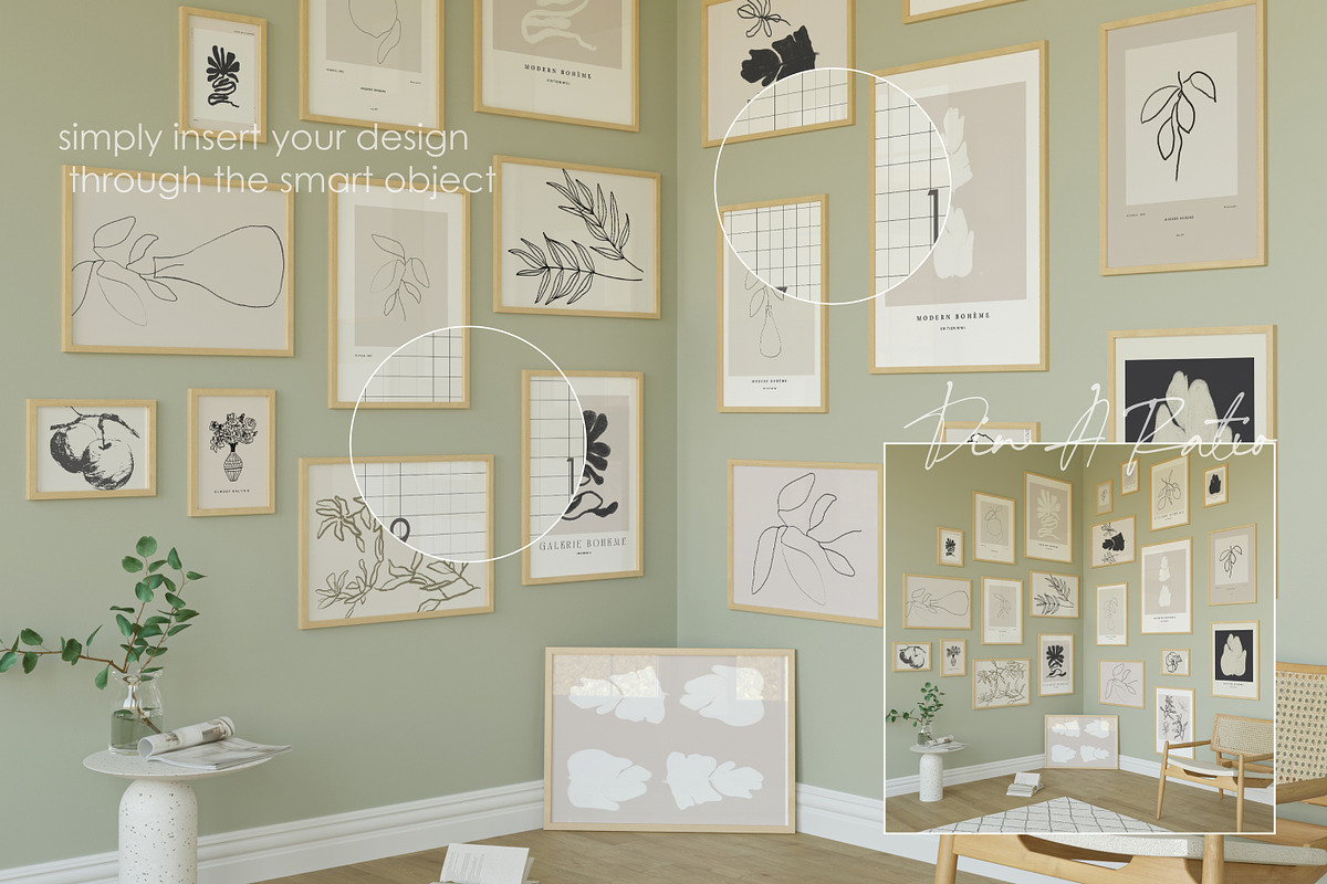 ANNIE ROOM | Interior Frame Mockup, a Household Mockup by yuliyuri.studio (Photo 10 of 20)